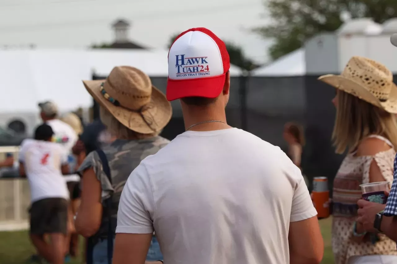 Fans at the Voices of America Country Music Festival on Aug. 8, 2024