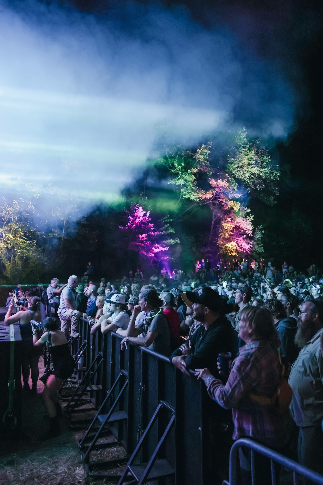 Frankie and the Witch Fingers performing at the 2024 Nelsonville Music Festival