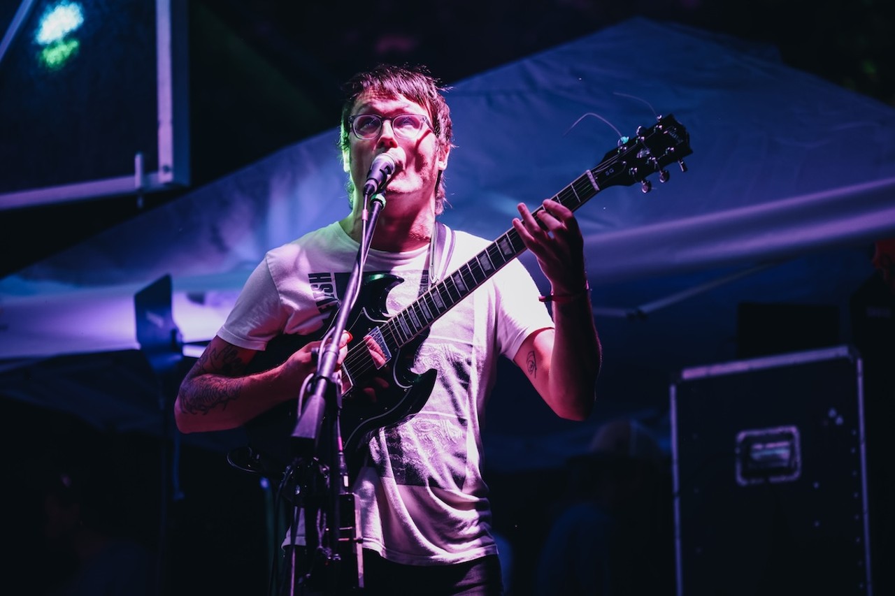 Frankie and the Witch Fingers performing at the 2024 Nelsonville Music Festival