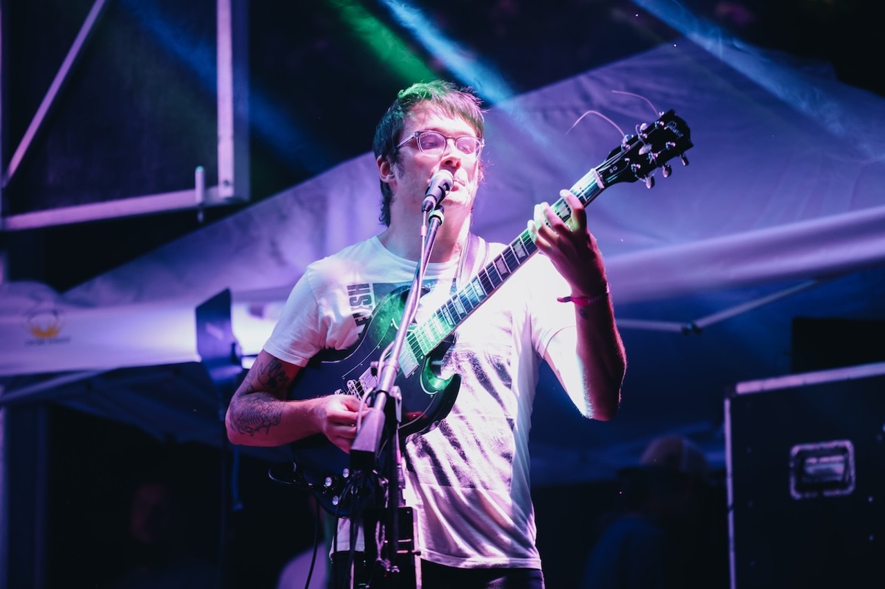 Frankie and the Witch Fingers performing at the 2024 Nelsonville Music Festival