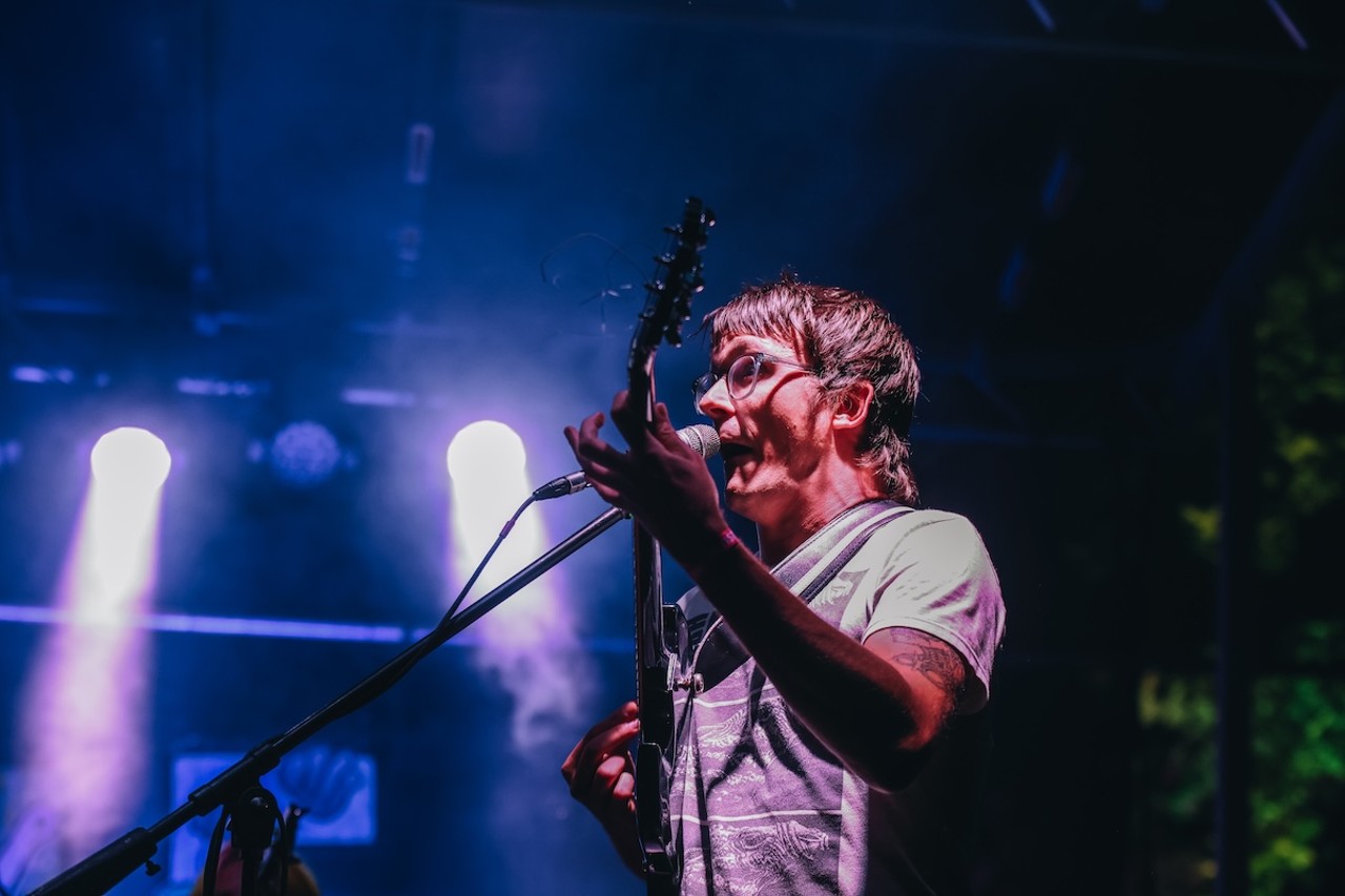 Frankie and the Witch Fingers performing at the 2024 Nelsonville Music Festival