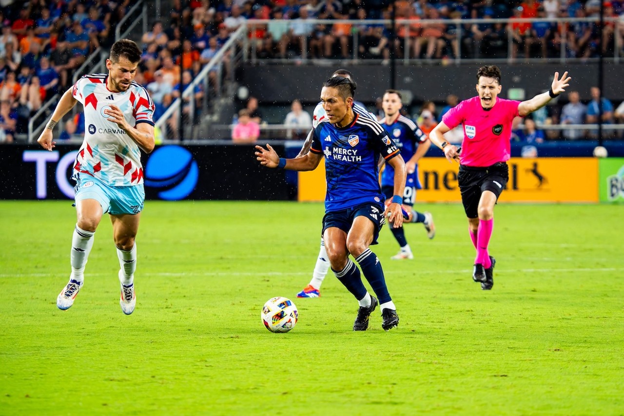 Yuya Kubo searches for an opening | FC Cincinnati vs. Chicago Fire | July 17, 2024