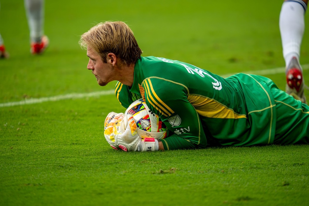 Chris Brady covers the ball | FC Cincinnati vs. Chicago Fire | July 17, 2024