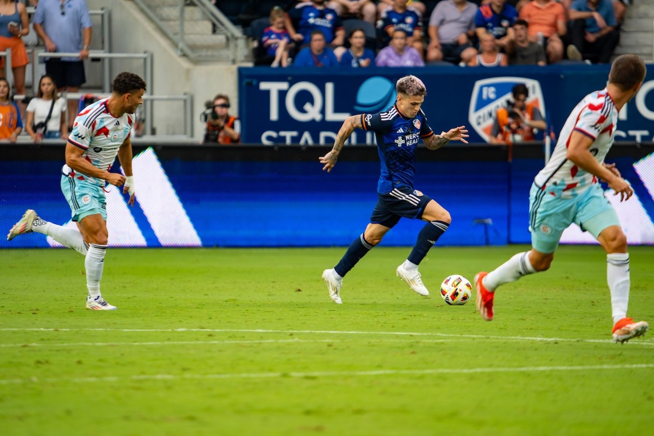 Luca Orellano races up the pitch | FC Cincinnati vs. Chicago Fire | July 17, 2024