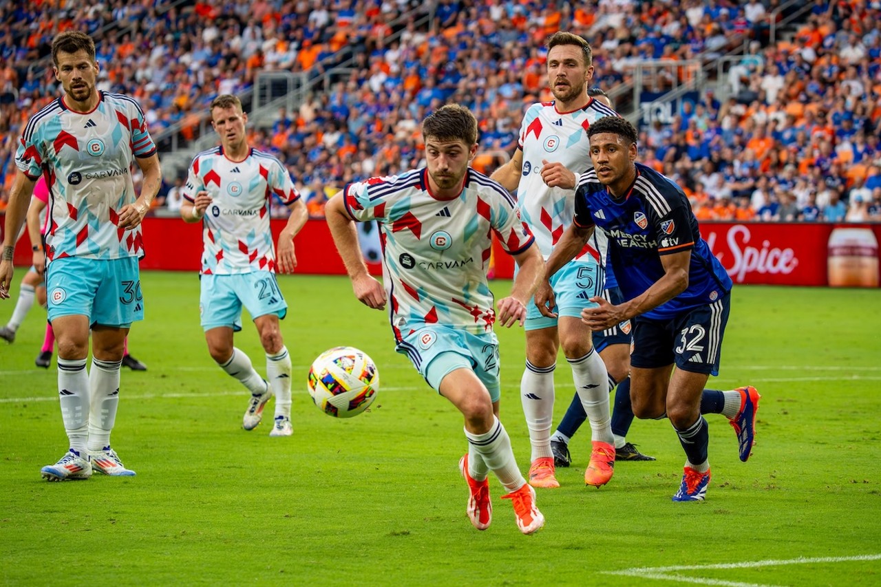 Ian Murphy in pursuit | FC Cincinnati vs. Chicago Fire | July 17, 2024