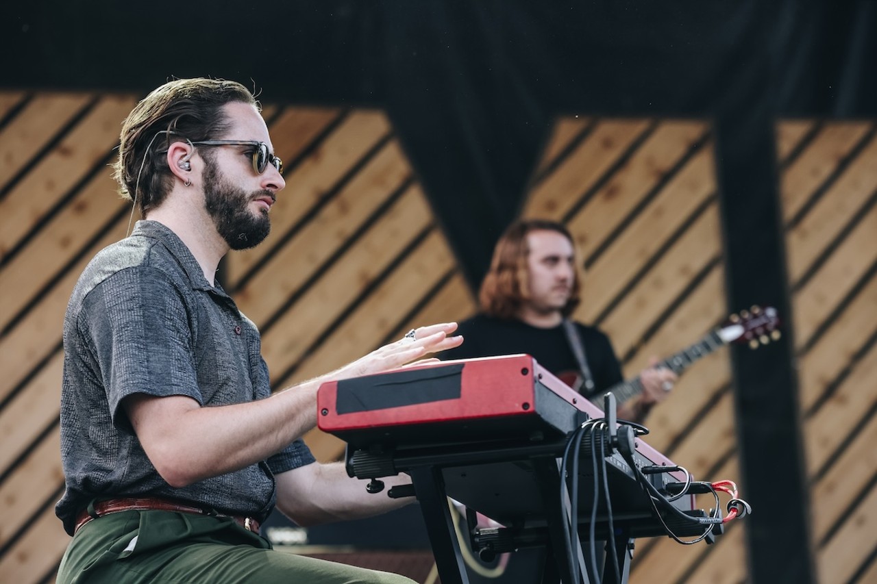 Thee Sacred Souls performing at the 2024 Nelsonville Music Festival