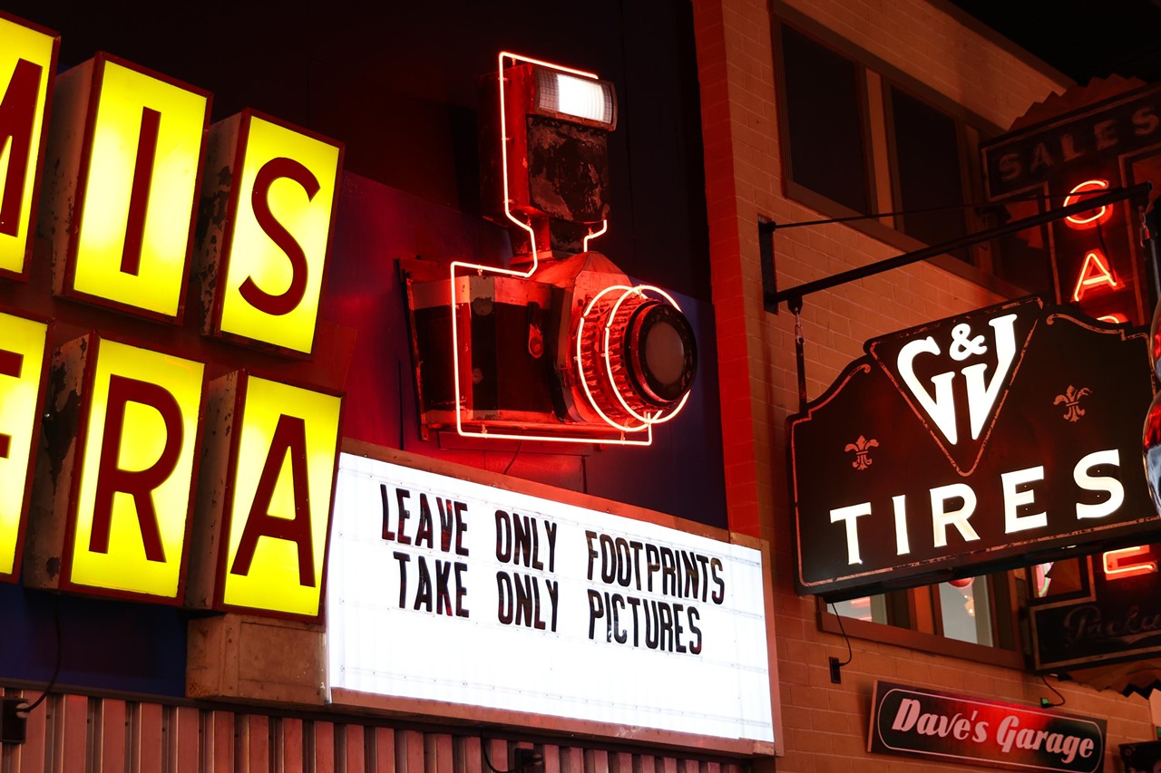 Inside the American Sign Museum on Thursday, July 11, 2024.