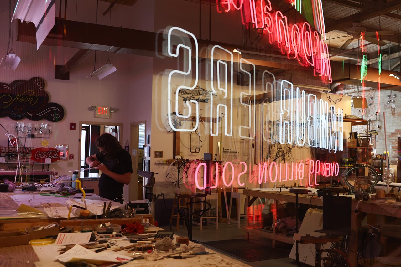 Inside the American Sign Museum on Thursday, July 11, 2024.