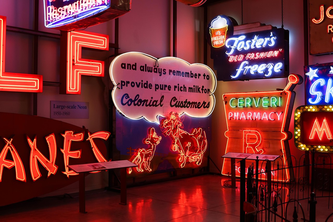 Inside the American Sign Museum on Thursday, July 11, 2024.