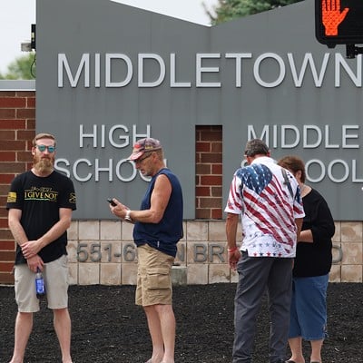 J.D. Vance held his first solo campaign rally as the Republican Vice Presidential nominee at Middletown High School on July 22.