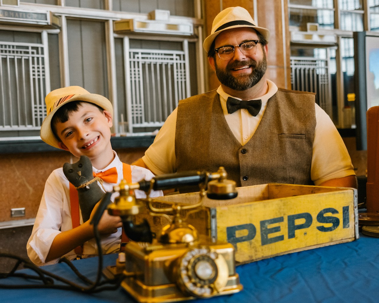 1940s Day at Cincinnati Museum Center on Aug. 26, 2023.