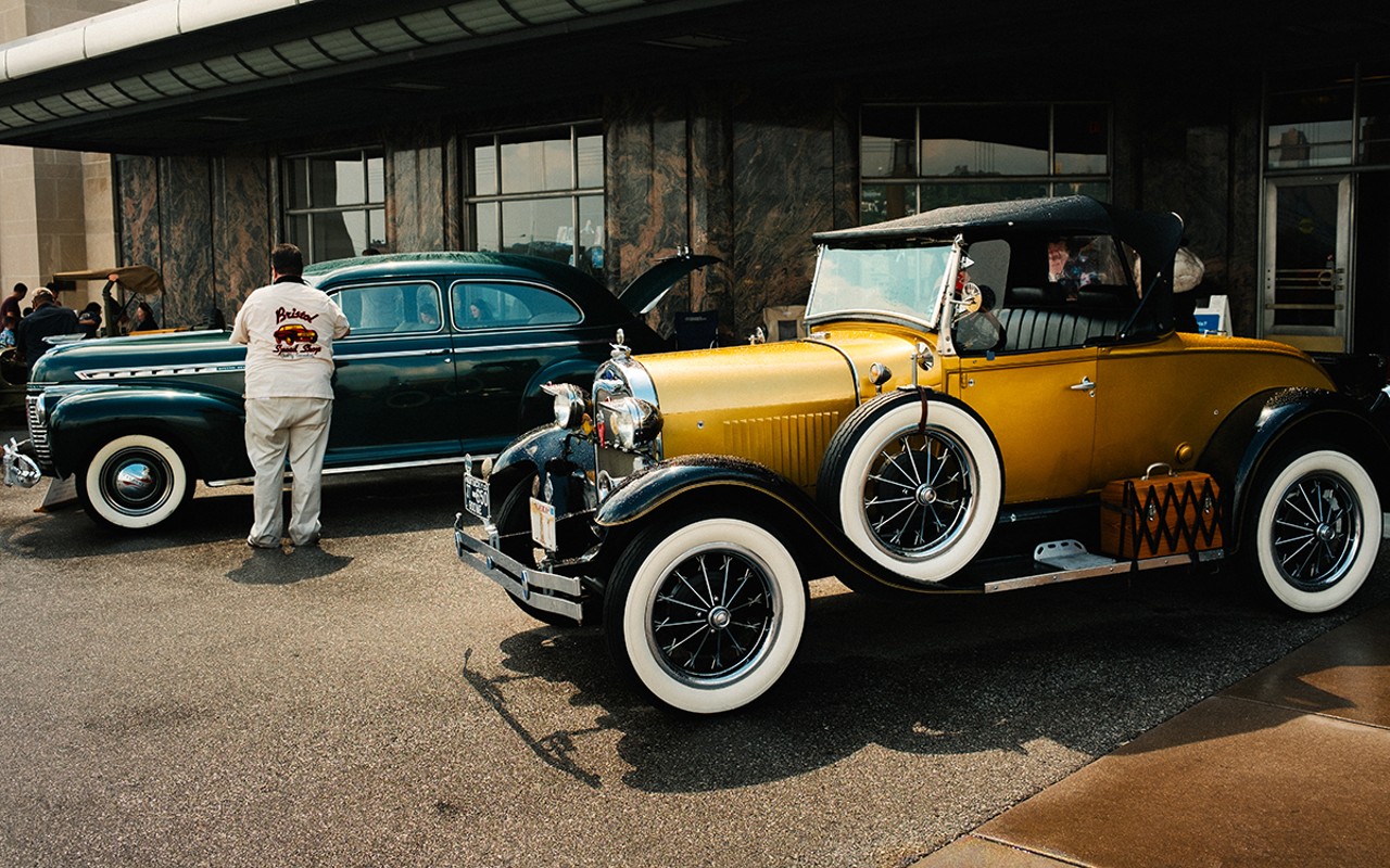 1940s Day at Cincinnati Museum Center on Aug. 26, 2023.