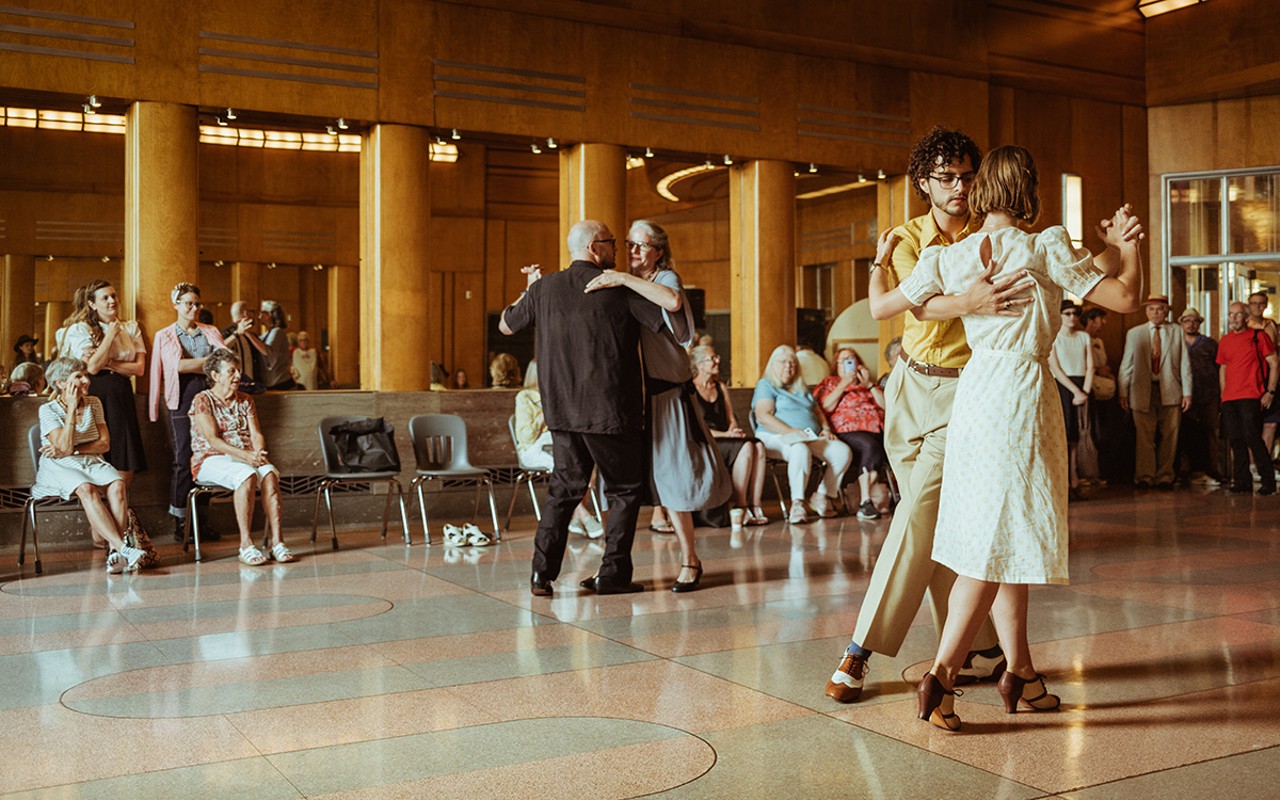 1940s Day at Cincinnati Museum Center on Aug. 26, 2023.