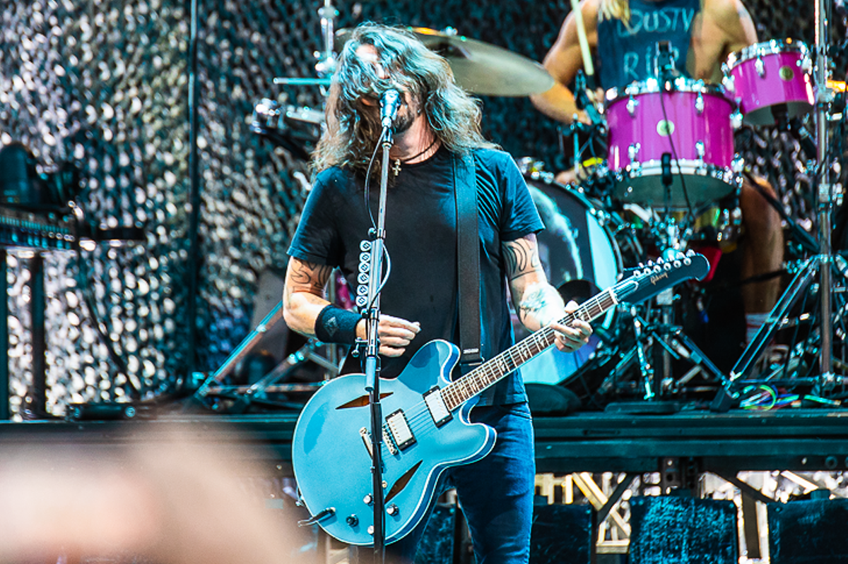 Foo Fighters at the ICON Festival Stage at Smale Park on July 28, 2021