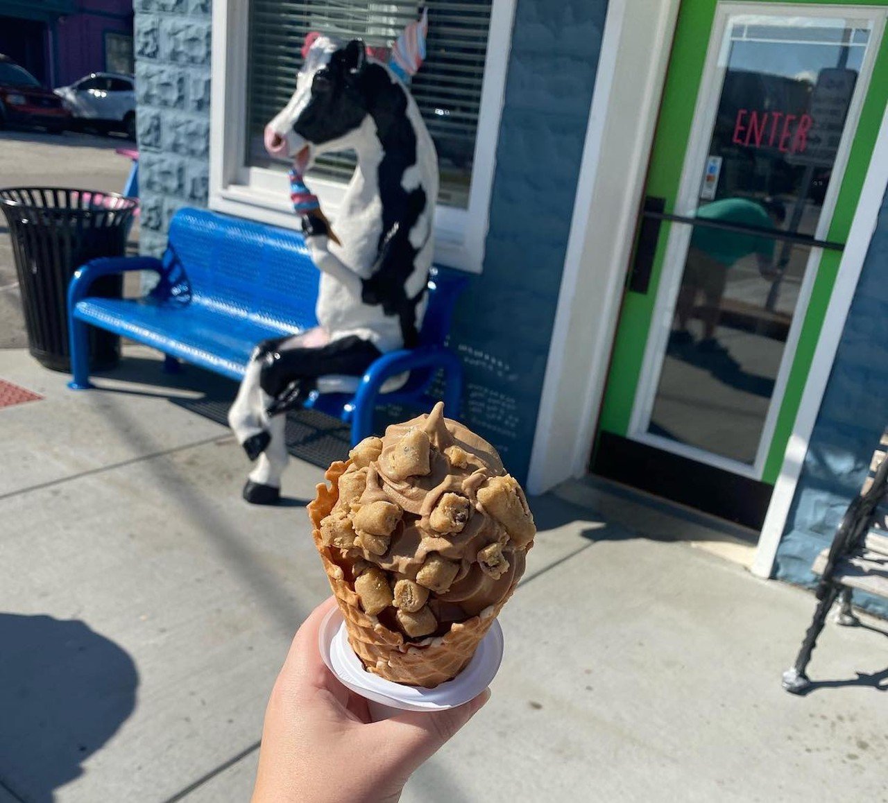 Dreamy Whip
3020 Washington St., Burlington
This soft-serve ice cream and coffee shop wants to be your symbol of summer, and with its menu of cones, shakes, malts and floats, how could it not? Ice cream is flavored in-house and in small batches, and flavors are rotated weekly. The vanilla is always available dairy-free, as are their dole whips. And not only does Dreamy Whip have its Burlington storefront, it also has its own ice cream truck and trailer that can be rented out for events.