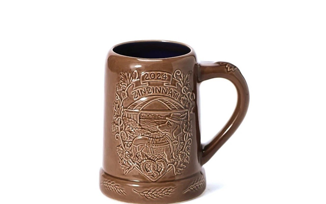 The official Oktoberfest Zinzinnati 2024 beer stein