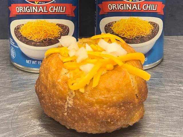 The Skyline Chili Dip Doughnut