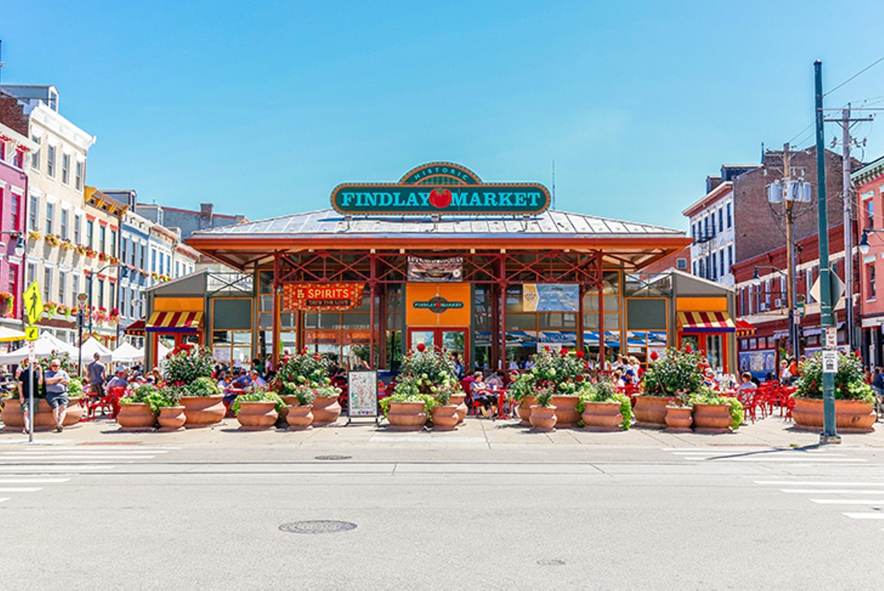 No. 1 Best Place to Take a Visitor: Findlay Market
1801 Race St., Over-the-Rhine
Must See/Must Do: Schedule one of Findlay Market’s tours to get the full effect of this beautiful historic market. There are free bi-monthly tours, self-guided tours, a basic tour and one that allows you to sample some of the food. And, obviously, just eat to your heart’s content: cheese from The Rhined, bread from Blue Oven Bakery, gelato from uGO Gelato — and that’s not even scratching the surface.