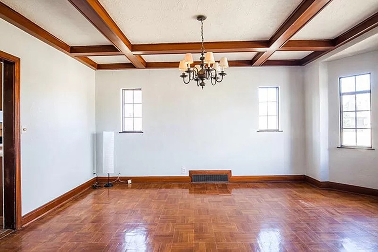 The Vintage Bathrooms in This College Hill Tudor Are a Pastel Dream