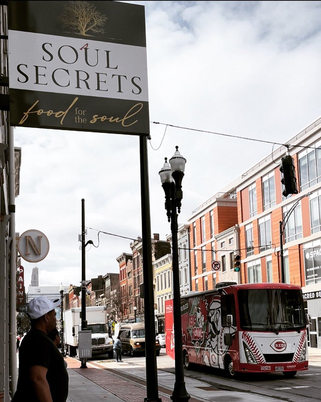 Soul Secrets
1434 Vine St., Over-the-Rhine
Entrepreneur Candice Holloway is bringing a taste of her grandmother's cooking to Over-the-Rhine. Holloway officially opened Soul Secrets, a Southern-style comfort food eatery, on April 30. The fast-casual restaurant focuses on soul food with a menu that includes family-recipe fried chicken, fried fish, cornbread, collard greens, hoppin' John and mac and cheese, plus a selection of meat-free dishes like vegan salisbury steak and vegan pot pie. Brunch will launch this summer with items including shrimp and grits and chicken and waffles.