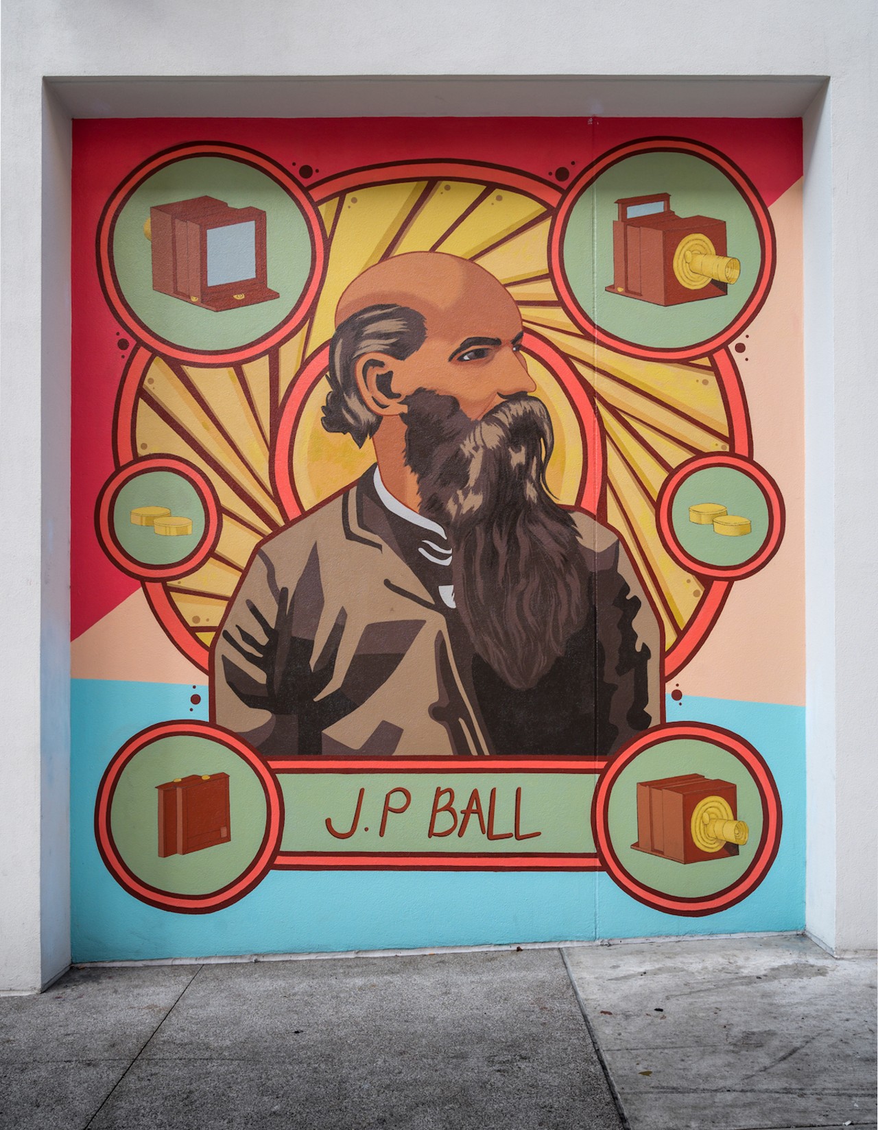 Tribute to J.P. Ball
Where you can find the marker: Near 400 Race St., Downtown. 
The history: J.P. Ball defied the odds of his time and overcame adversity and racism to become a photographer at a time when the medium was new technology and slavery was still legal in the U.S. Ball was born a free Black person in Virginia in 1825 and studied under another free Black photographer, John B. Bailey, before opening his own studio in Cincinnati. While that studio didn’t last, Ball would go on to build his career in other cities before returning to Cincinnati in 1849 to open a new studio and gallery, Great Daguerrean Gallery of the West, which saw great success. Throughout his career, Ball took thousands of photographs, including of famous people like Queen Victoria, Charles Dickens, Frederick Douglass and the family of Ulysses S. Grant. He also used his platform to speak out against slavery.