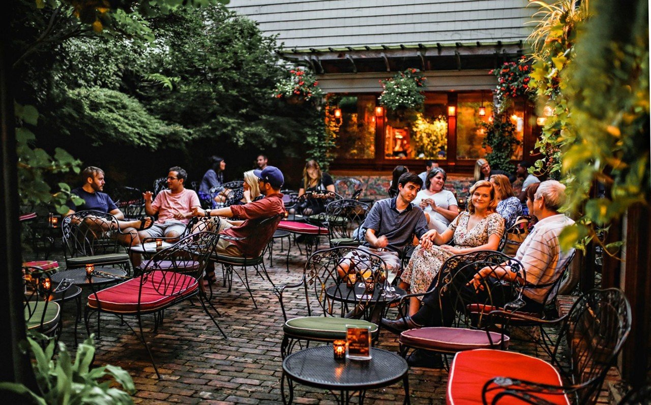 The Blind Lemon
936 Hatch St., Mount Adams
Mount Adams’ favorite backyard bar since 1963. Walk down a set of stairs to find a secret, little hideaway. Outside, the relaxed garden patio is like a boho blend of Bourbon Street and Paris café life. With frequent live music, it’s one of the most romantic drinking destinations in the city.