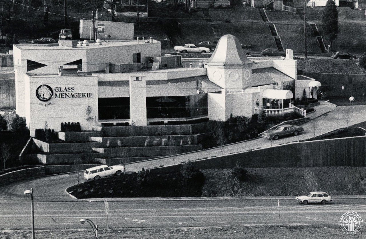 Glass Menagerie in Covington, 1984
The Glass Menagerie as seen from the 11th floor of the Quality Inn.