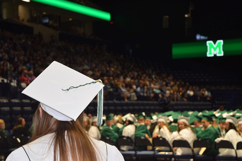 Mason High School Graduation - Photo via hs.masonohioschools.com