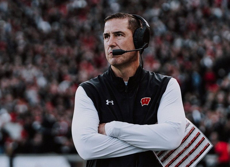 Former University of Cincinnati head football coach Luke Fickell is wearing University of Wisconsin gear now. - Photo: University of Wisconsin media assets