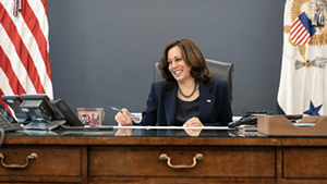 Vice President Kamala Harris speaks with Prime Minister Justin Trudeau on Feb. 1, 2021. - Photo: Vice President Kamala Harris on X