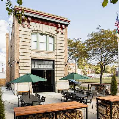 Nation Westwood3435 Epworth Ave., WestwoodNation Kitchen & Bar takes its name from ax-wielding Temperance warrior Carrie Nation. The laid-back eatery and bar serves a variety of top-notch burgers and tots, and the Westwood location is located in an old firehouse with a pleasant patio for outdoor dining when the weather’s nice.