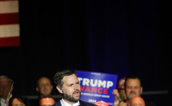 JD Vance held his first solo campaign rally as the Republican Vice Presidential nominee at Middletown High School on July 22.